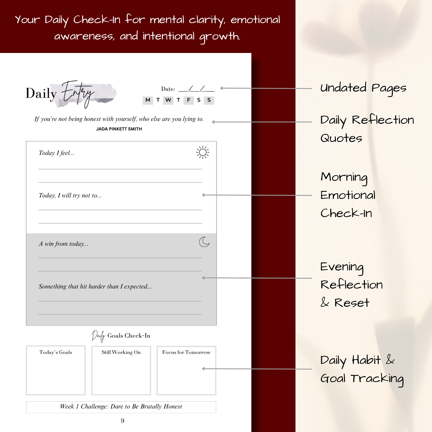 'Capri' Guided Journal