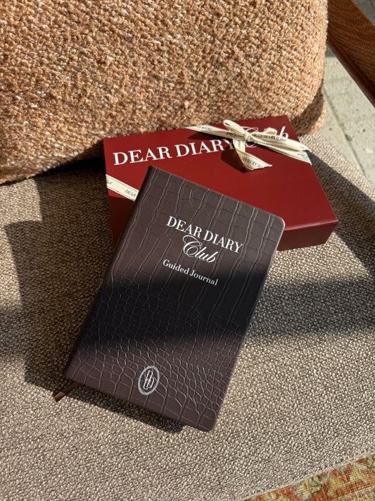 'Midnight Chocolate' Guided Journal