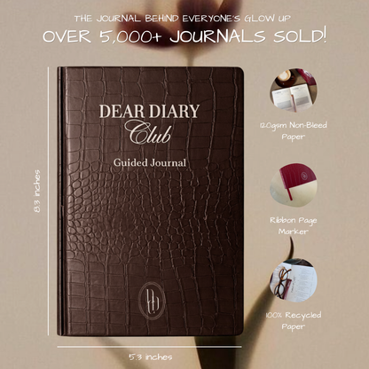 'Midnight Chocolate' Guided Journal