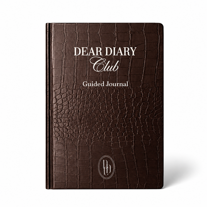 'Midnight Chocolate' Guided Journal